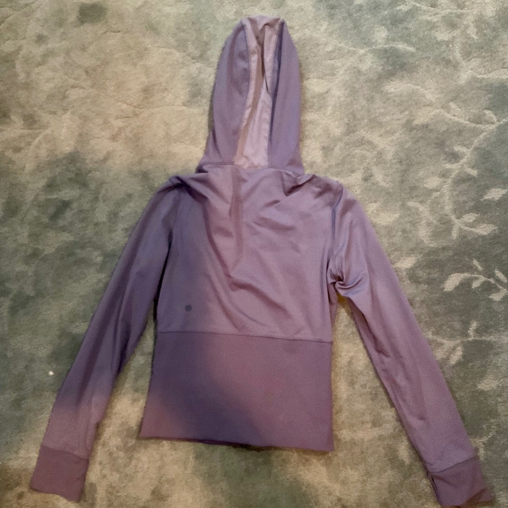 Lululemon size 6 jacket in light purple